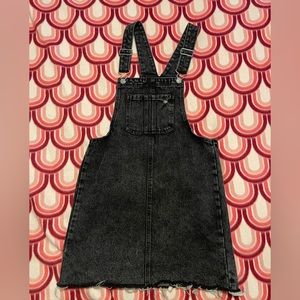 🖤🐼Black Wild Fable Denim Overall Dress🐼🖤